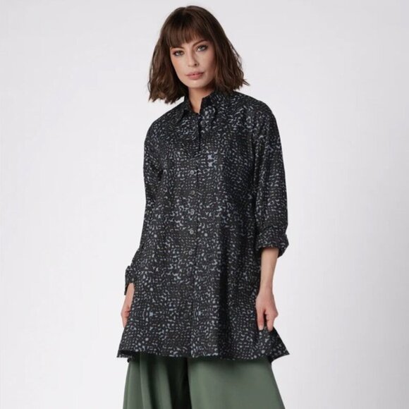 KALIYANA DUBLIN SHIRT in Greystone Carnaby SIZE 2 - Picture 1 of 11